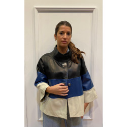 Chaqueta  tricolor .