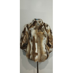 Chaqueta de conejo con...